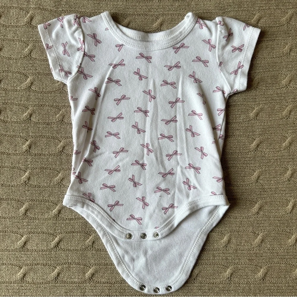 EUC Little Treasures 5pc Baby Girl Outfit Set, Pink Ballet, 9-12 Months